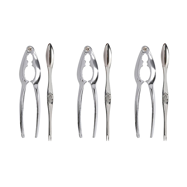 Solula Seafood Tool Kit, Seafood Crackers and Forks Set, 6-Piece