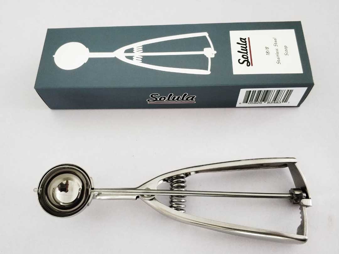 Solula Professional 18/8 Stainless Steel Small Cookie Scoop