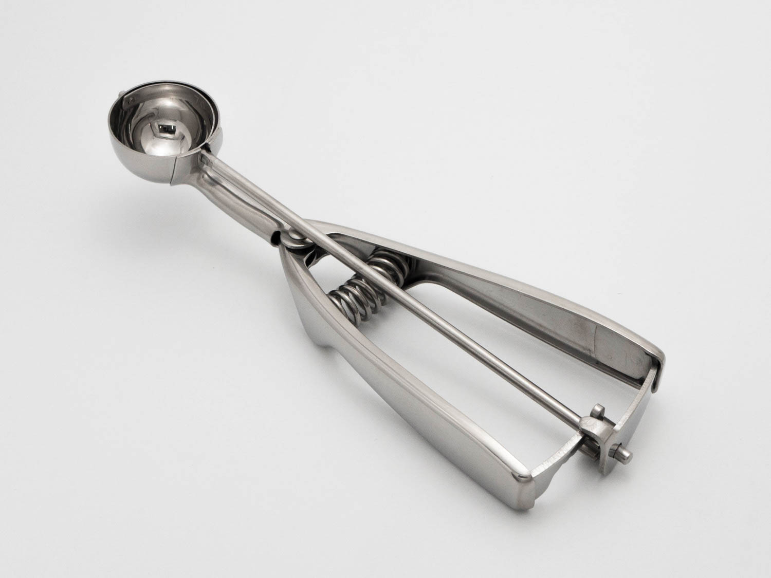 Solula 18/8 Stainless Steel Small Ice Cream Scoop Disher Cookie Scoop Melon Baller