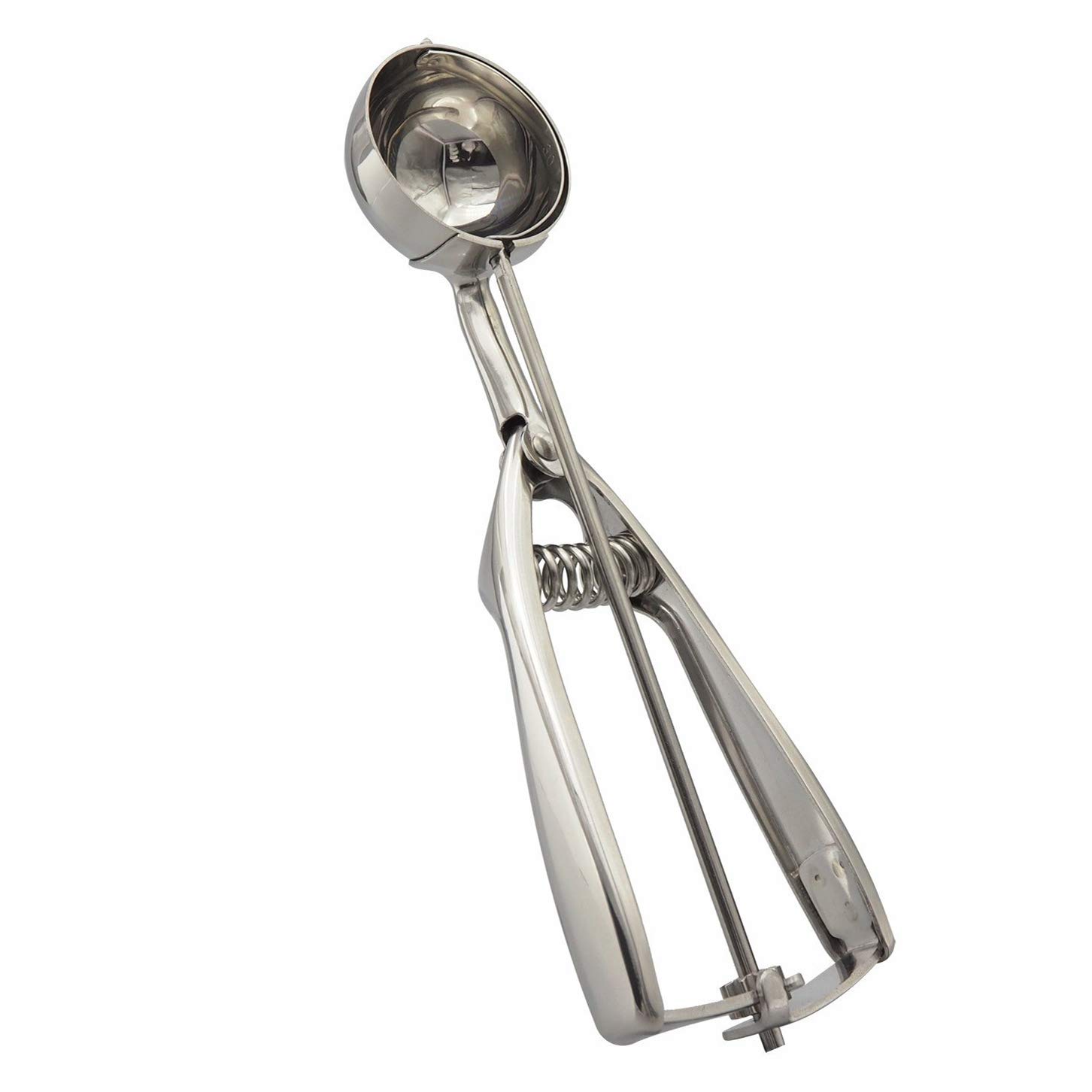 Solula 18/8 Stainless Steel Scoop, 2.3 Tablespoon Cupcake Muffin Batter Dispenser